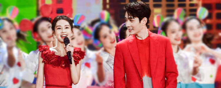 参加春晚被赞甜,李沁和朱一龙也有cp粉了